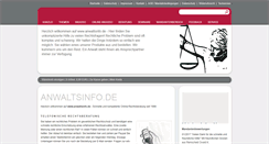 Desktop Screenshot of anwaltsinfo.de